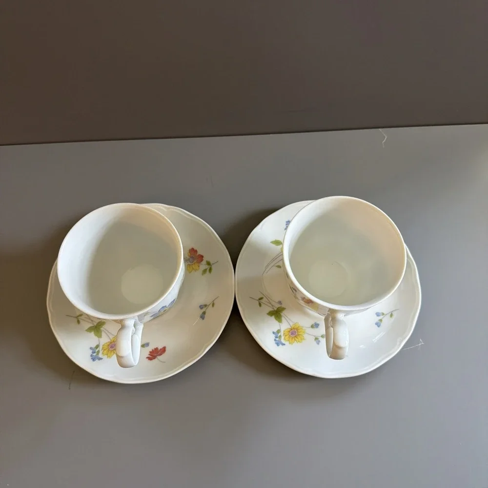 Set of 2 Vintage 1980s Rhythm China 